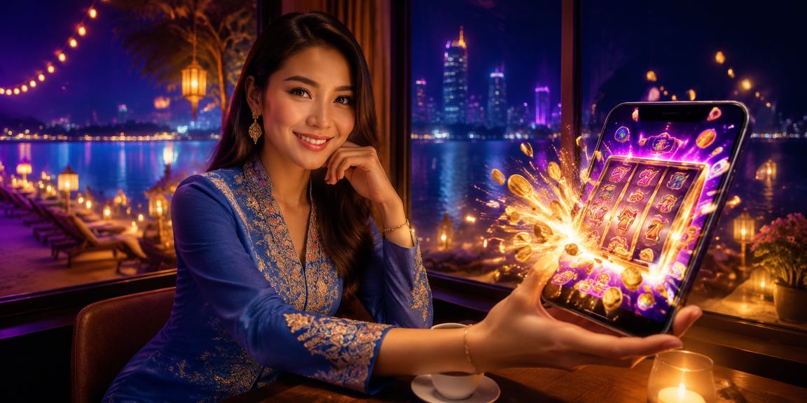 Pemain di Johor menikmati permainan slot gacor selepas log masuk ke akaun mereka